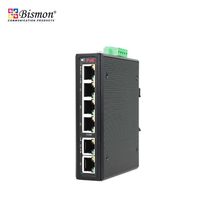 4-Port-PoE-Gigabit-2x-RJ45-Gigabit-Industrial-Switch